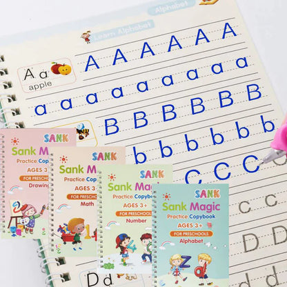KIT DE 4 LIBROS REUTILIZABLES + OBSEQUIOS